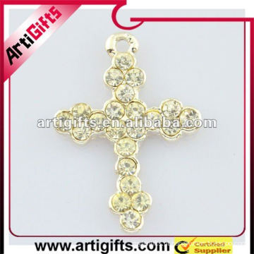 pingente de cruz de cristal fashional